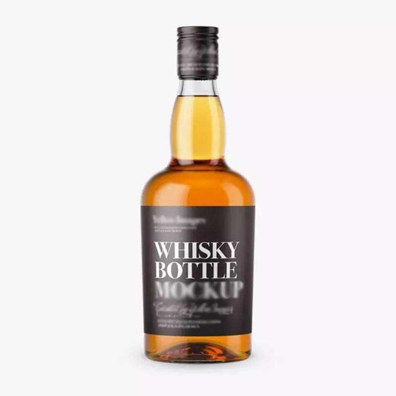 J142-750ml-650g whiskey bottles