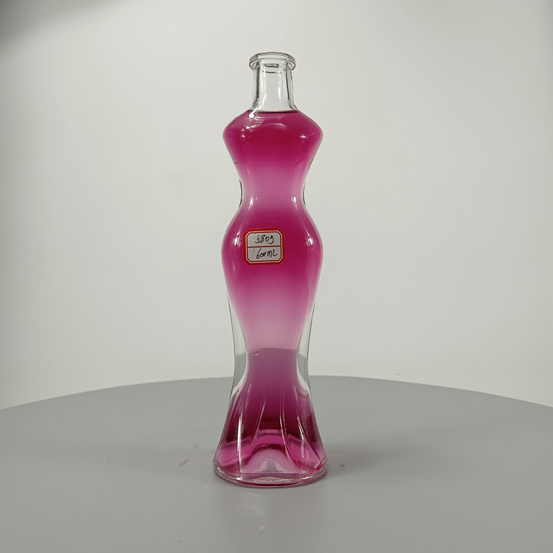 J117-600ml-580g whiskey bottle