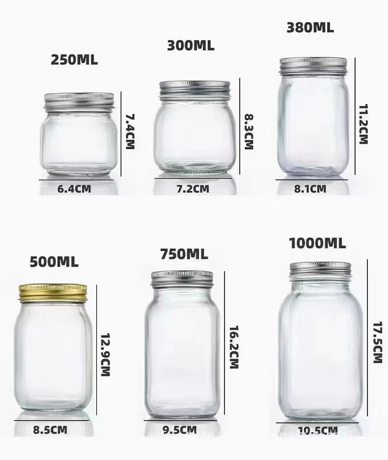 J303-100ml-1000ml glass bottles